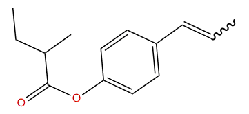 Isochavicol 2-methylbutyrate